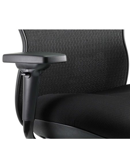 Dynamic Stealth Shadow Ergo Posture Heavy Duty Office Chair Black Airmesh Seat KC0158 - pic 81257 | FastDaddyshop