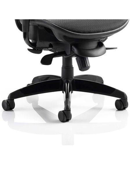 Dynamic Stealth Shadow Ergo Posture Heavy Duty Office Chair Black Mesh Seat KC0159 - pic 81263 | FastDaddyshop
