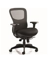 Dynamic Stealth Shadow Ergo Posture Heavy Duty Office Chair Black Airmesh Seat PO000019