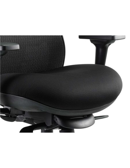 Dynamic Stealth Shadow Ergo Posture Heavy Duty Office Chair Black Airmesh Seat PO000019 - pic 81267 | FastDaddyshop