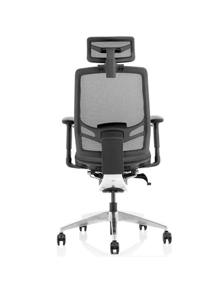 Dynamic Ergo Click Posture Office Chair Black Mesh Seat Black Mesh Back with Headrest KC0297 - pic 81287 | FastDaddyshop
