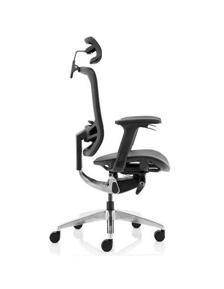 Dynamic Ergo Click Posture Office Chair Black Mesh Seat Black Mesh Back with Headrest KC0297 - pic 81289 | FastDaddyshop