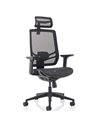 Dynamic Ergo Twist Office Chair Black Mesh Seat Mesh Back with Headrest KC0299