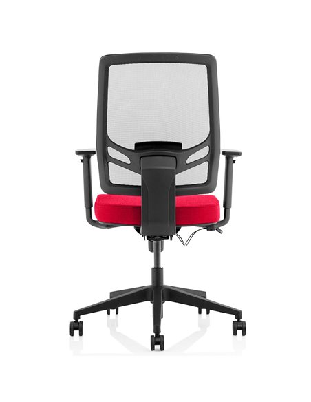 Dynamic Ergo Twist Office Chair Bespoke Fabric Seat Bergamot Cherry Mesh Back KCUP1892 - pic 81328 | FastDaddyshop