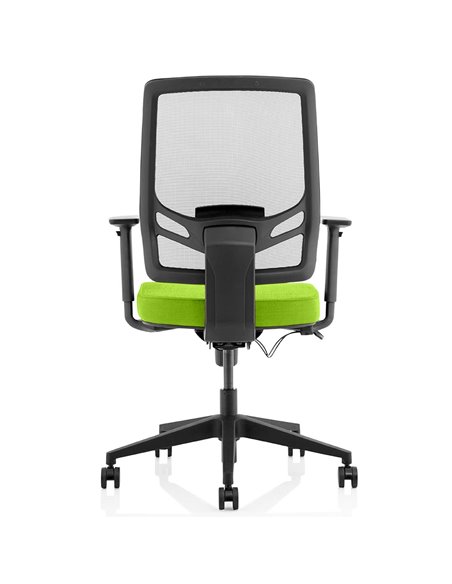 Dynamic Ergo Twist Office Chair Bespoke Fabric Seat Myrrh Green Mesh Back KCUP1893 - pic 81333 | FastDaddyshop