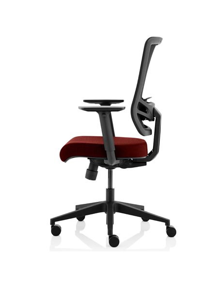 Dynamic Ergo Twist Office Chair Bespoke Fabric Seat Ginseng Chilli Mesh Back KCUP1897 - pic 81351 | FastDaddyshop