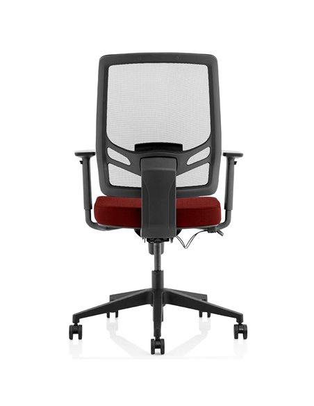 Dynamic Ergo Twist Office Chair Bespoke Fabric Seat Ginseng Chilli Mesh Back KCUP1897 - pic 81353 | FastDaddyshop