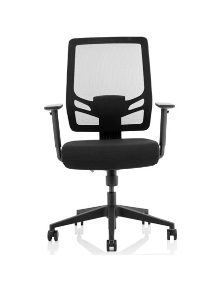 Dynamic Ergo Twist Office Chair Black Fabric Seat Mesh Back OP000252 - pic 81447 | FastDaddyshop
