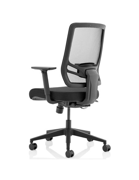 Dynamic Ergo Twist Office Chair Black Fabric Seat Mesh Back OP000252 - pic 81450 | FastDaddyshop