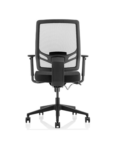 Dynamic Ergo Twist Office Chair Black Fabric Seat Mesh Back OP000252