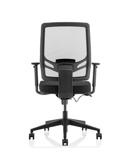 Dynamic Ergo Twist Office Chair Black Fabric Seat Mesh Back OP000252 - pic 81451 | FastDaddyshop