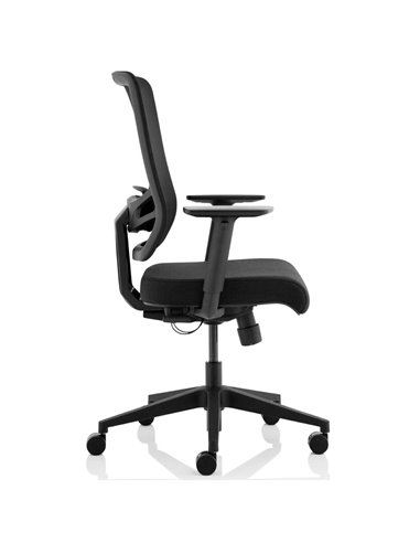 Dynamic Ergo Twist Office Chair Black Fabric Seat Mesh Back OP000252