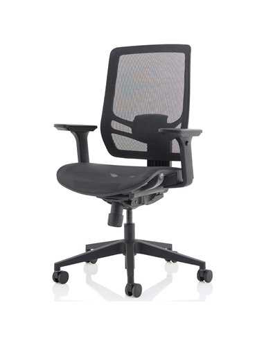 Dynamic Ergo Twist Office Chair Black Mesh Seat Mesh Back OP000253