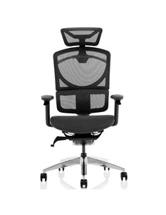 Dynamic Ergo Click Posture Office Chair Plus Black Mesh with Headrest PO000063 2