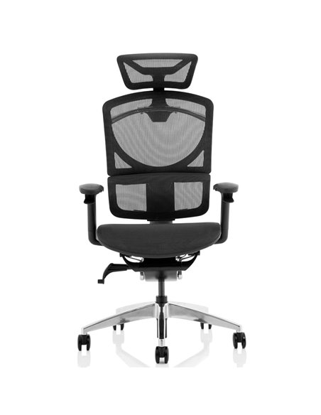 Dynamic Ergo Click Posture Office Chair Plus Black Mesh with Headrest PO000063 - pic 81467 | FastDaddyshop