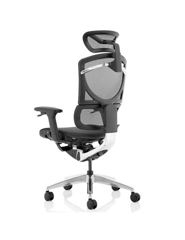 Dynamic Ergo Click Posture Office Chair Plus Black Mesh with Headrest PO000063