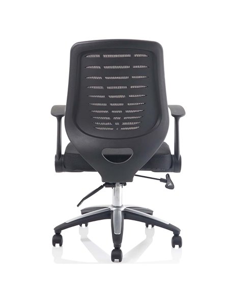 Dynamic Relay Task Operator Chair Airmesh Seat Black Back With Folding Arms OP000115 - pic 81523 | FastDaddyshop