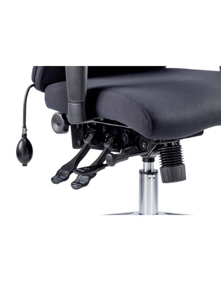 Dynamic Onyx Posture Office Chair Bespoke Colour Seat Without Headrest Senna Yellow KCUP0429 - pic 81659 | FastDaddyshop