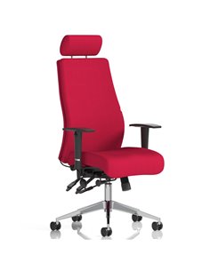 Dynamic Onyx Posture Office Chair Bespoke Colour With Headrest Bergamot Cherry KCUP0433