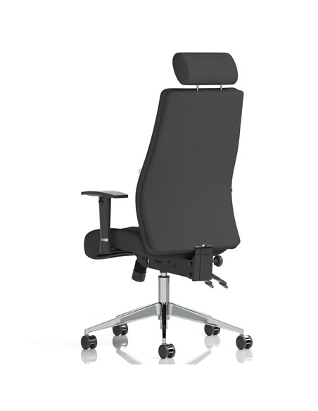 Dynamic Onyx Posture Office Chair Bespoke Colour With Headrest Tabasco Orange KCUP0436 - pic 81715 | FastDaddyshop