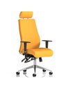 Dynamic Onyx Posture Office Chair Bespoke Colour With Headrest Senna Yellow KCUP0437
