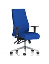 Dynamic Onyx Posture Office Chair Bespoke Colour Without Headrest Stevia Blue KCUP0443