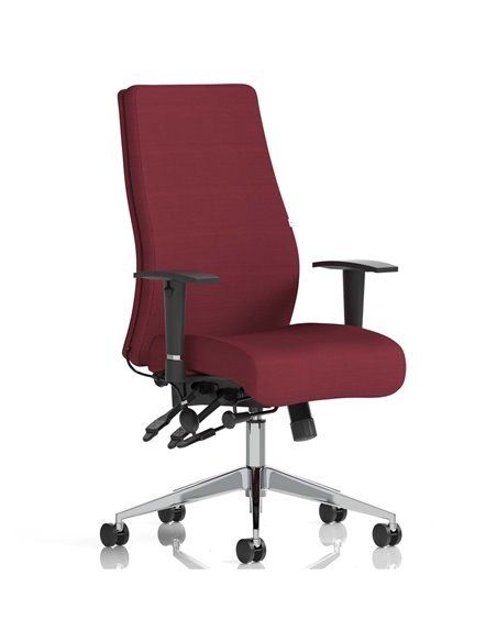 Dynamic Onyx Posture Office Chair Bespoke Colour Without Headrest Ginseng Chilli KCUP0446 - pic 81797 | FastDaddyshop