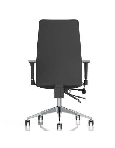 Dynamic Onyx Ergo Posture Desk Chair Black Fabric Without Headrest With Arms OP000095