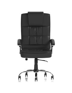Dynamic Moore Deluxe Executive Office Chair Black Leather With Arms EX000045 2