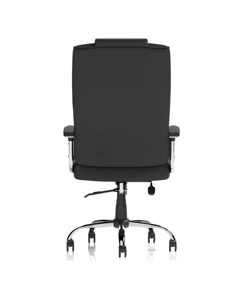 Dynamic Moore Deluxe Executive Office Chair Black Leather With Arms EX000045 - pic 81868 | FastDaddyshop
