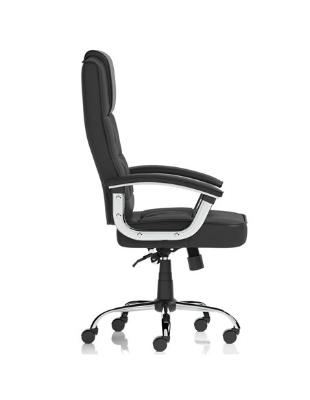 Dynamic Moore Deluxe Executive Office Chair Black Leather With Arms EX000045 - pic 81870 | FastDaddyshop