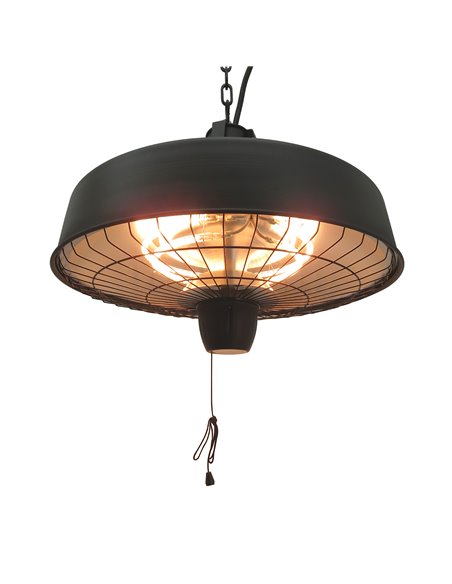 Outsunny Adjustable Power 1000/2500W Infrared Halogen Electric Light Heater, Black 842-070 - pic 82651 | FastDaddyshop