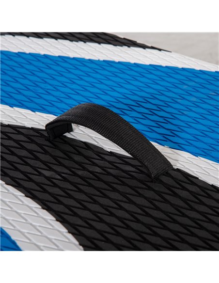 Outsunny 10'6" x 30" x 6" Inflatable Paddle Stand Up Board, Adjustable Aluminium Paddle Non-Slip Deck Board with ISUP Accessorie - pic 82898 | FastDaddyshop