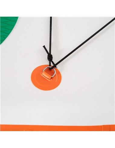 Outsunny 10'6" x 30" x 6" Inflatable Non-Slip Paddle Stand Up Board w/ Adjustable Aluminium Paddle, ISUP Accessories, 320L x 76W