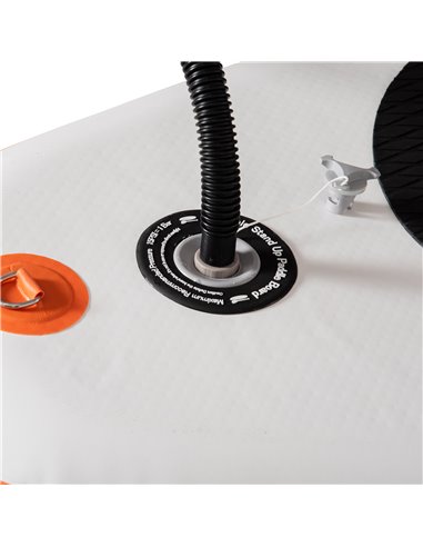 Outsunny 10'6" x 30" x 6" Inflatable Non-Slip Paddle Stand Up Board w/ Adjustable Aluminium Paddle, ISUP Accessories, 320L x 76W