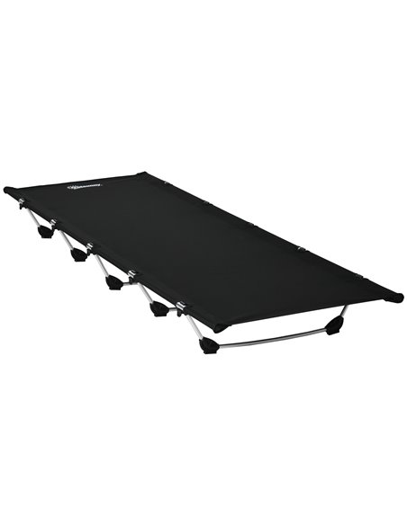 Outsunny Portable Camping Bed, Up to 150kg with Carry Bag, Slate Grey A20-212 - pic 83081 | FastDaddyshop