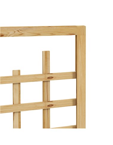 Outsunny Wooden Trellis Planter, Raised Garden Bed with Wheels and Bed Liner, to Climb and Grow Vegetables, Herbs and Flowers 84
