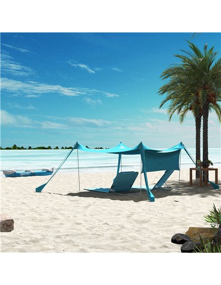 Outsunny Inflatable Kayak, Two-Person Inflatable Canoe Boat Set with Air Pump, Aluminium Oars, 318 x 80 x 50cm - Blue A31-006V01 - pic 83539 | FastDaddyshop