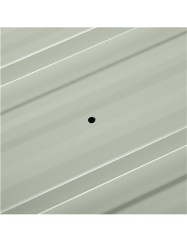 Outsunny Corrugated Roofing Sheets, Pack of 12, Galvanised Metal Roofing Sheets for Greenhouse, Garage, Storage Shed, Carport, 1