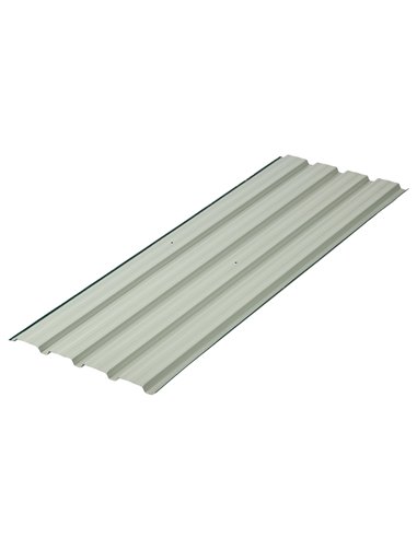 Outsunny Corrugated Roofing Sheets, Pack of 12, Galvanised Metal Roofing Sheets for Greenhouse, Garage, Storage Shed, Carport, 1