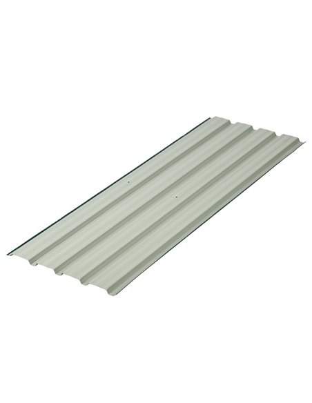 Outsunny Corrugated Roofing Sheets, Pack of 12, Galvanised Metal Roofing Sheets for Greenhouse, Garage, Storage Shed, Carport, 1 - pic 84023 | FastDaddyshop