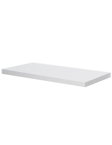 Outsunny 14 Pieces Polycarbonate Sheets, 121 x 61 x 0.4cm Twin-Wall Plastic Roofing Sheets, 10m² Replacement Greenhouse Panels,  - pic 84032 | FastDaddyshop