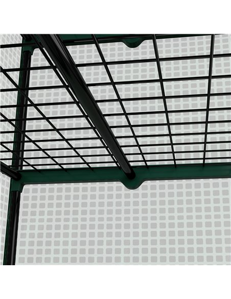 Outsunny Four-Tier Mini Greenhouse, with Reinforced Plastic Cover 845-936V00GN - pic 84043 | FastDaddyshop