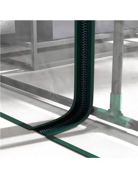 Outsunny 214cm x 118cm Walk-In Lean To Greenhouse, with Accessories 845-592V02CR - pic 84061 | FastDaddyshop