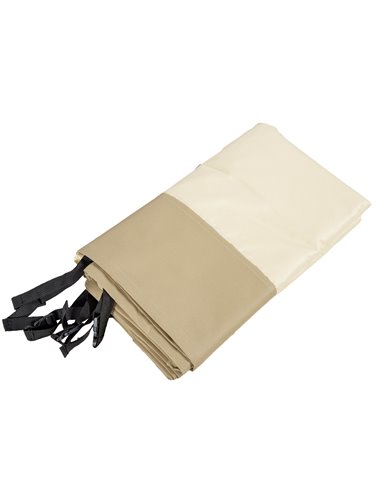 Outsunny Grill Cover: Waterproof PU-Coated Outdoor Protector for Barbecues, Beige, 71W x 188L cm 84G-438V00BG