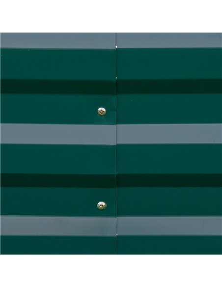 Outsunny Metal Raised Garden Bed Planter Box Outdoor Planters for Growing Flowers, Herbs, Green, 241x90.5x30cm 845-518GN - pic 84392 | FastDaddyshop