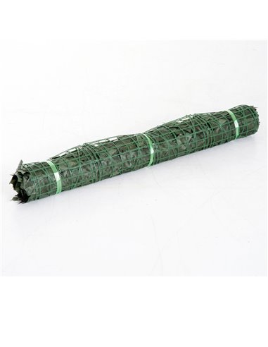 Outsunny 2-Piece Artificial Leaf Hedge Screen Privacy Fence Panel for Garden Outdoor Indoor Decor, Dark Green, 2.4M x 1M 844-P01