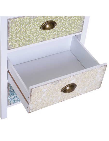 HOMCOM Storage Chest, 46Wx34Dx94H cm, Large Capacity, Sleek Design, Home Organisation, White 831-156 - pic 85175 | FastDaddyshop