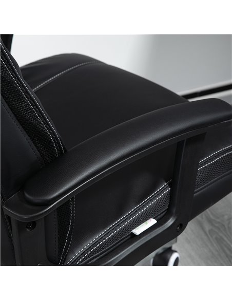Vinsetto High-Back Vibration Massage Office Chair, Computer Chair with Tilt Function, Remote Control and Adjustable Height, Blac - pic 8526 | FastDaddyshop