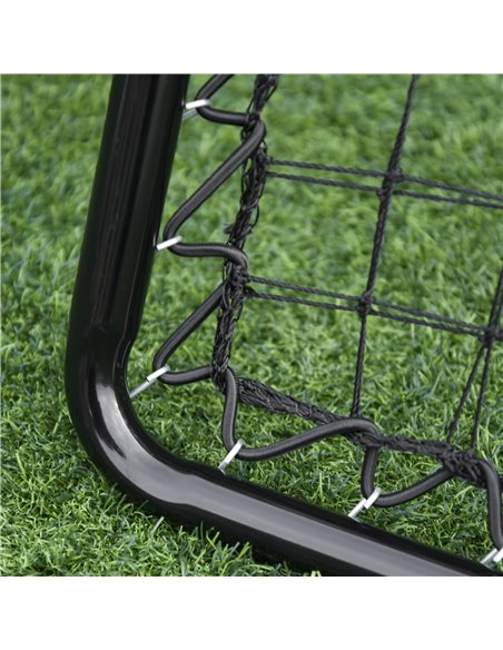 HOMCOM Rebound Trainer: Dual-Sided Net for Ball Sports Drills, Angle Adjustable, 75L x 75W cm A90-222 - pic 85563 | FastDaddyshop